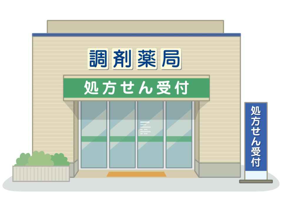 薬剤師のポケット持ち物（はさみ・メモ・ペン・電卓など）